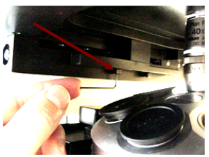 Figure 6b: After loosening Red setscrew as shown in figure 2b, move the limit until the “U” appears in the X-axis display as shown in figure 7c. ** Do not over-tighten**. Figure 6b: After loosening Red setscrew as shown in figure 2b, move the limit until the “U” appears in the X-axis display as shown in figure 7c. ** Do not over-tighten**.