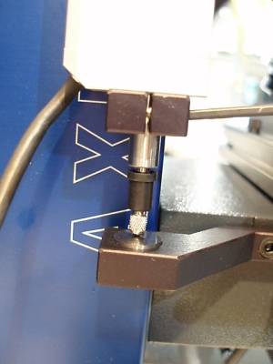 Figure 3a Aligning & securing linear encoder 
